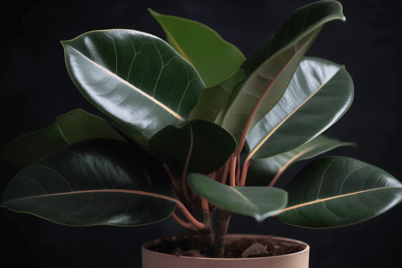 Gummibaum (Ficus elastica)