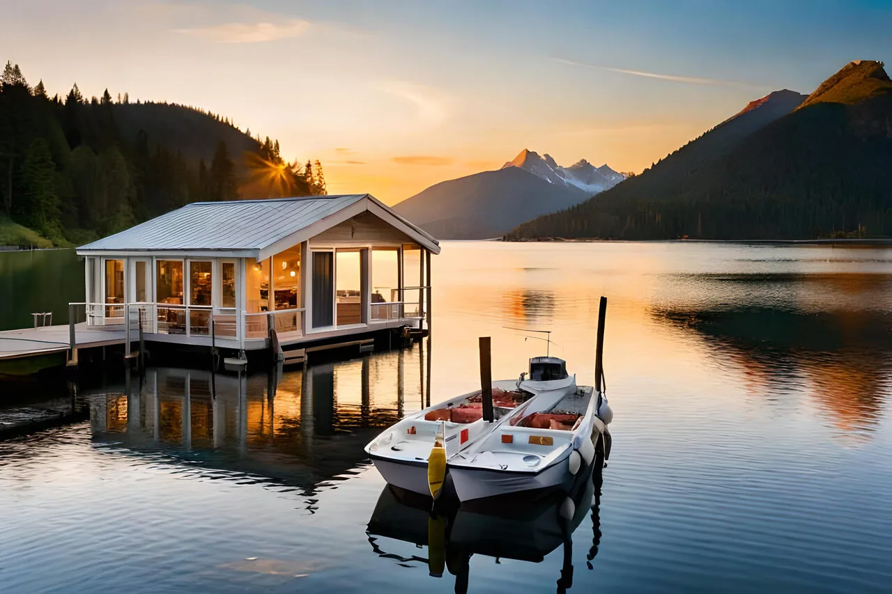 Wohnen auf dem Wasser: Schwimmende Häuser und ihre nachhaltige Architektur