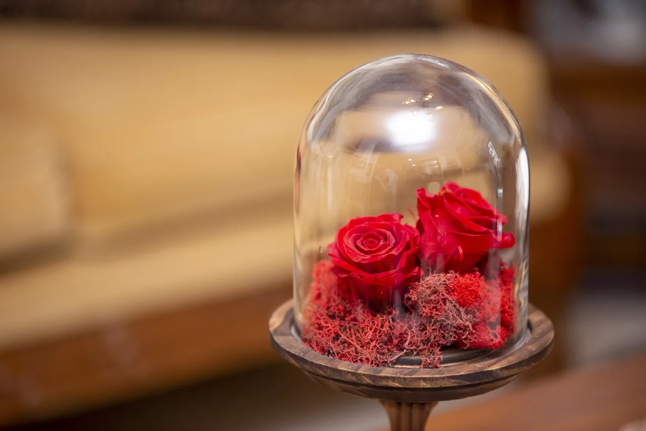 Ewige Rose im Glas als Dekoration: Stilvolle Einrichtungsideen für Ihr Zuhause